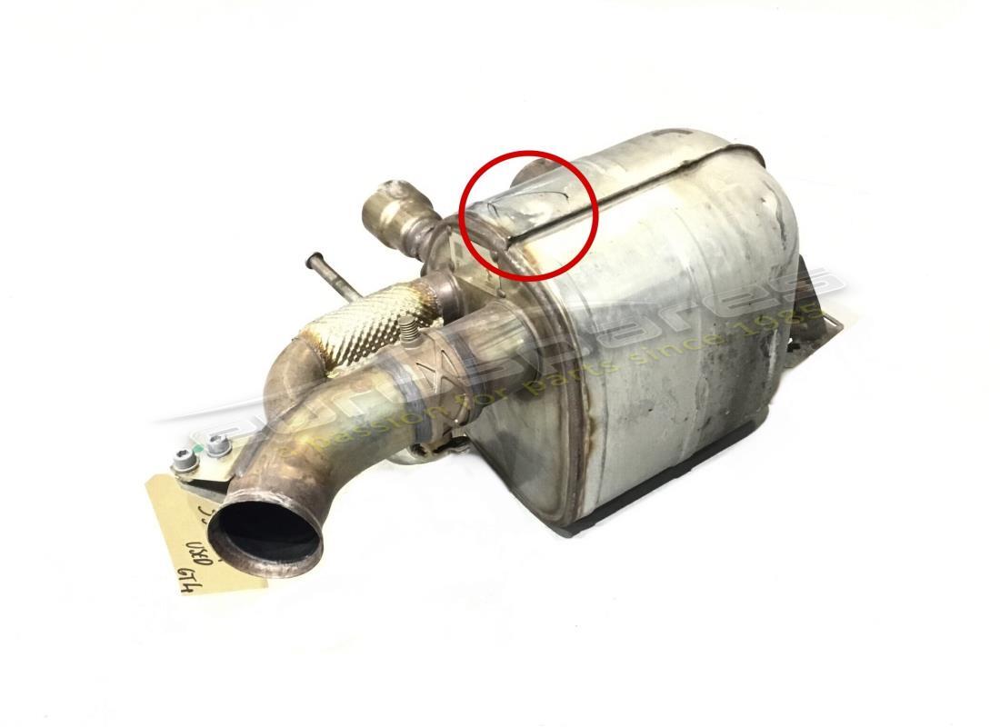 USATO Ferrari SILENZIATORE POSTERIORE DESTRO . NUMERO PARTE 330051 (1)