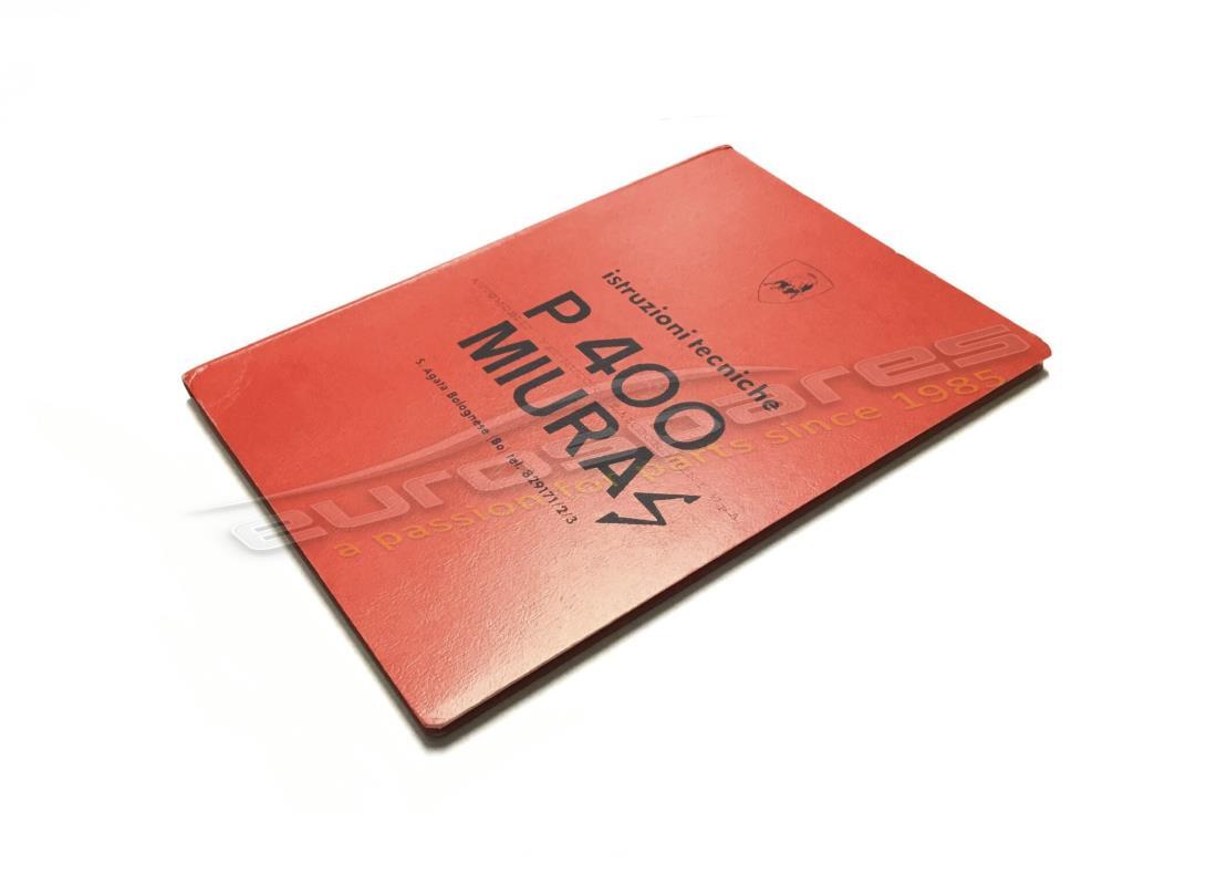 nuovo (altro) manuale tecnico lamborghini miura p400. numero parte lhan100 (1)
