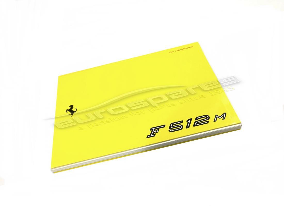 nuovo manuale dei proprietari di ferrari f512m. numero parte 95990170 (1)