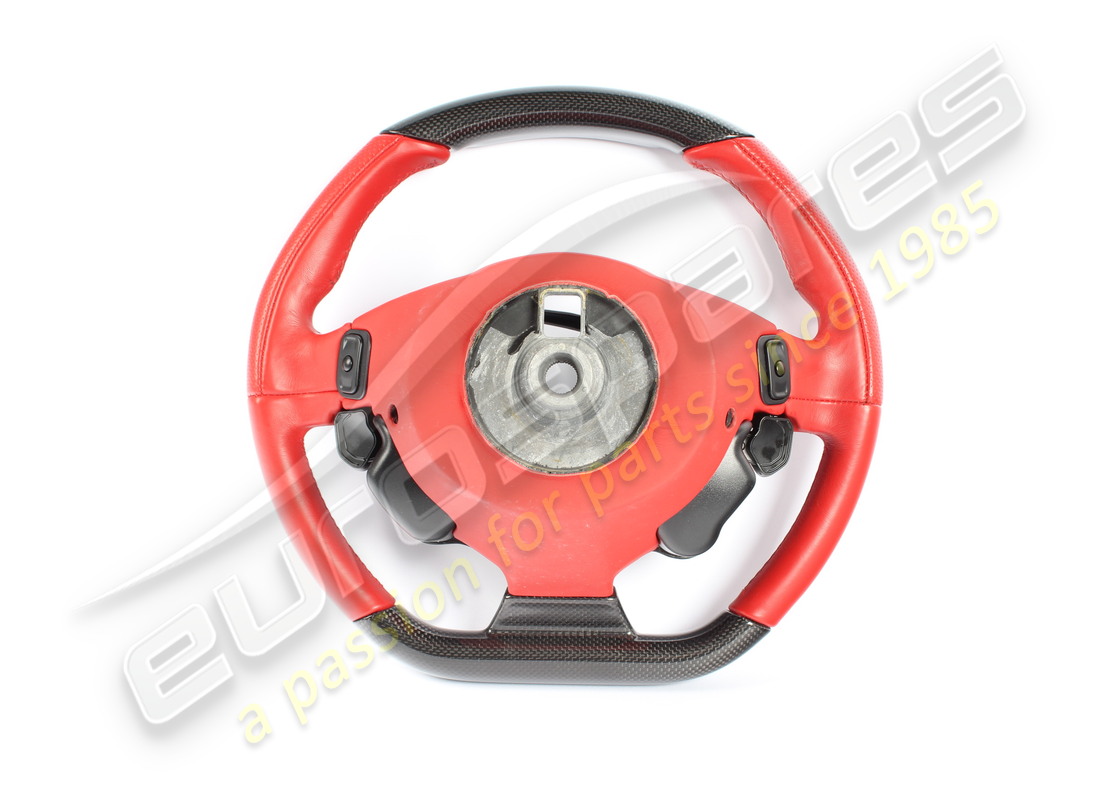 volante completo usato ferrari - nero [black]. numero parte 87233700 (6)