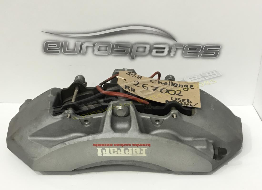 PINZA ANTERIORE DESTRA Ferrari USATA CON PASTIGLIE. NUMERO PARTE 267002 (1)