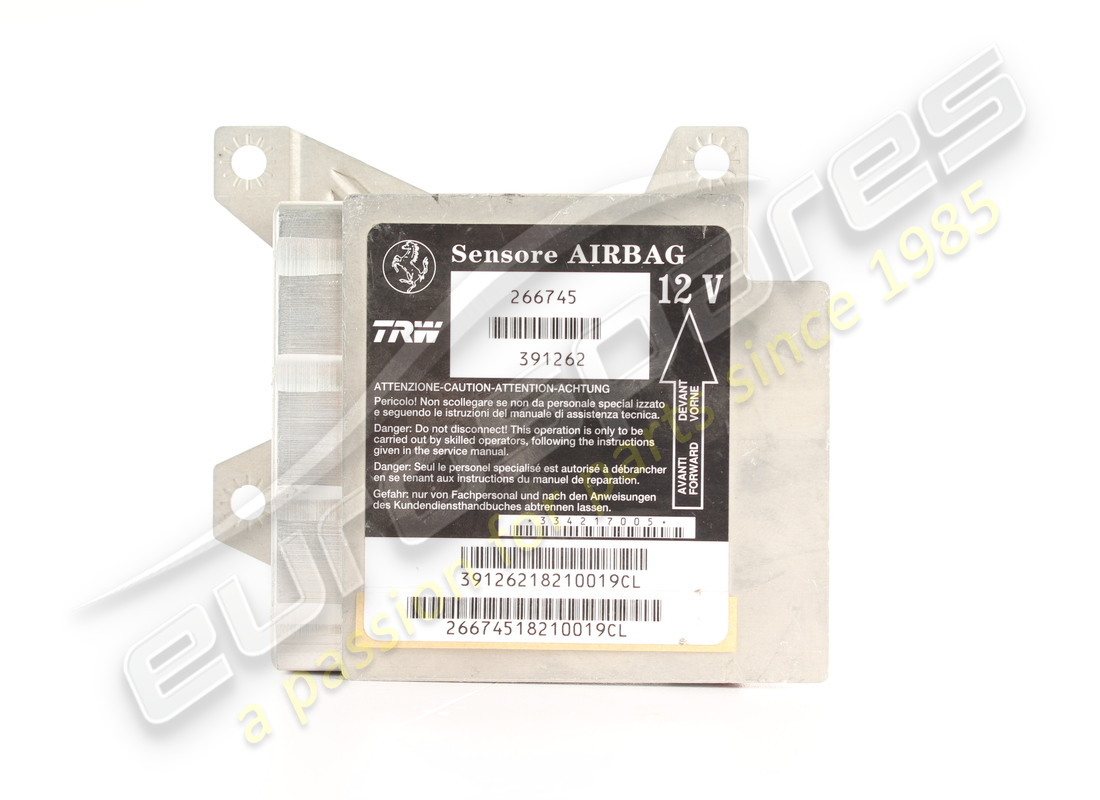 nuova ecu del sistema airbag ferrari. numero parte 266745 (2)