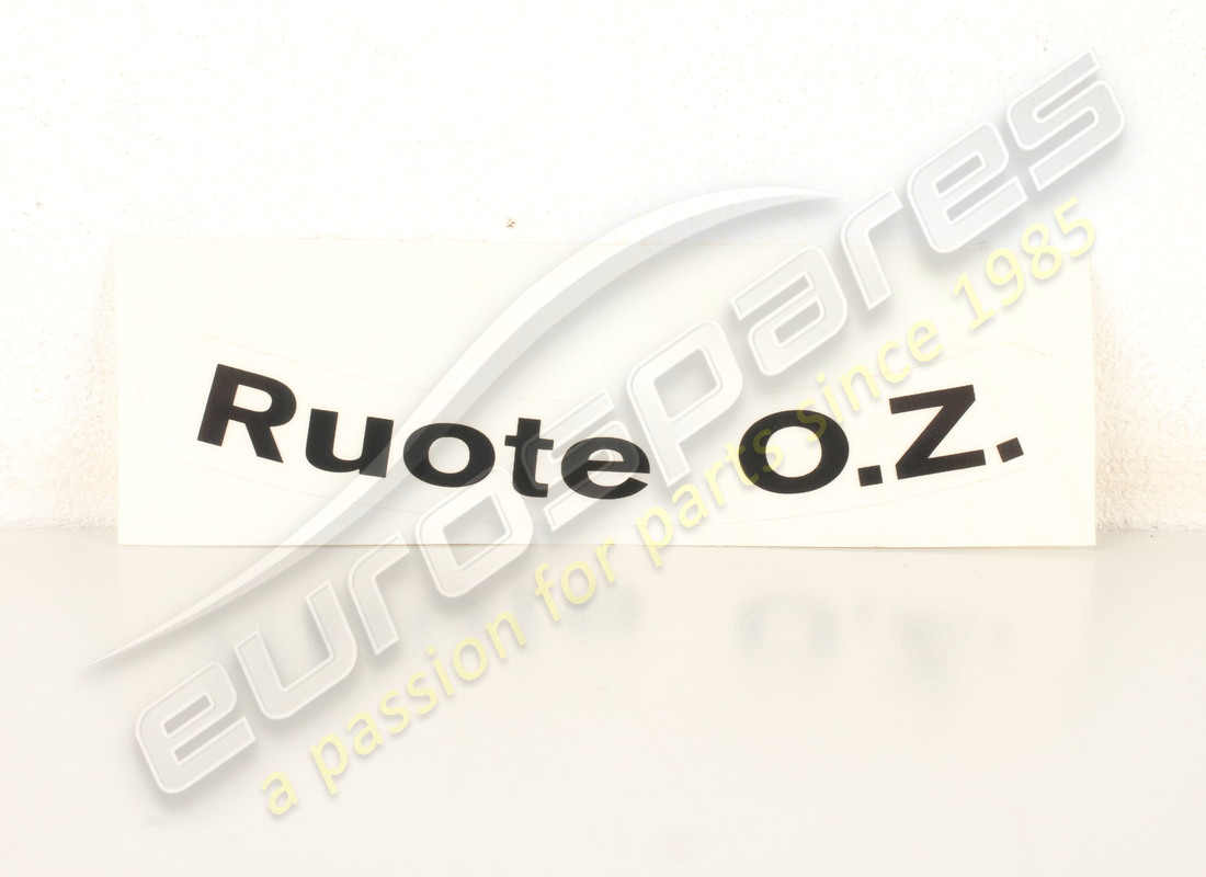 nuovo adesivo per ruote route oz lamborghini. numero parte lst008 (1)
