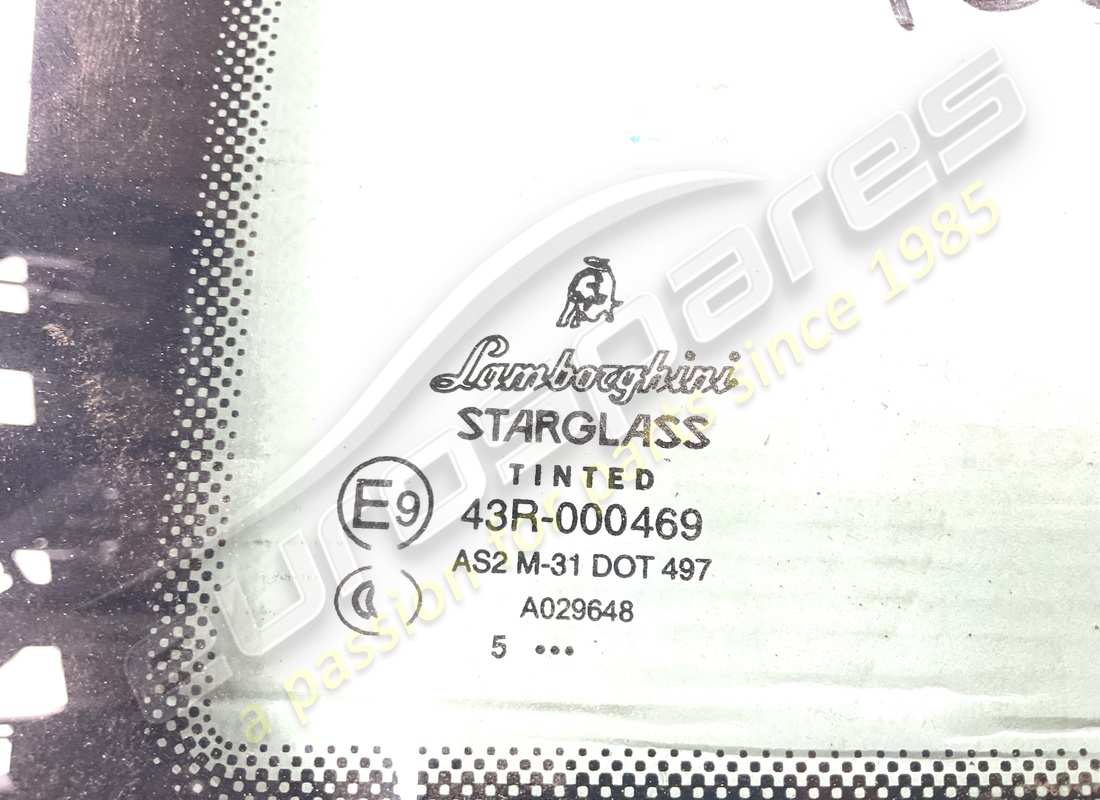 nuovo lamborghini finestrino laterale, posteriore. numero parte 408845299a (2)