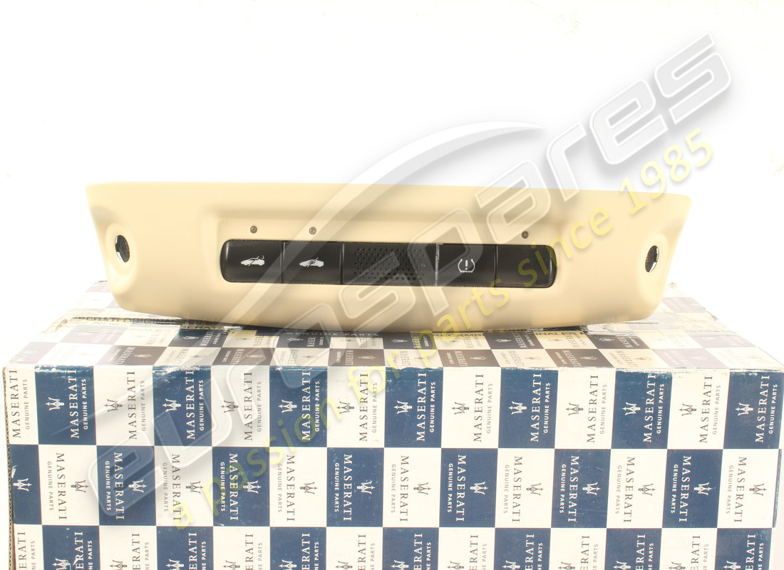 nuovo (altro) maserati placca pulsantiera beige perla. numero parte 69330641 (5)