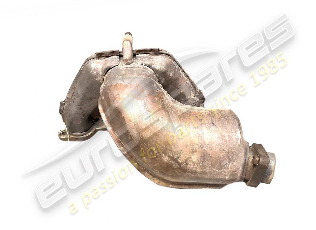 collettore di scarico posteriore sinistro ferrari usato. numero parte 222284 (1)