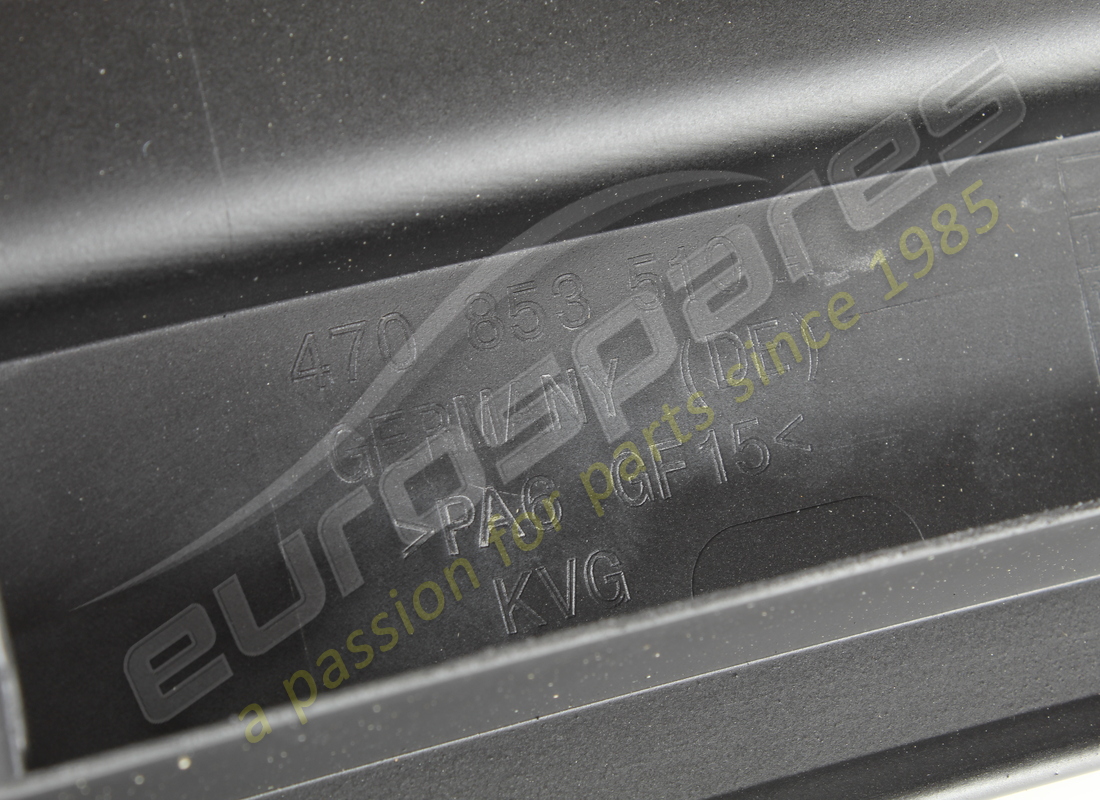 NUOVA MODANATURA LAMBORGHINI. NUMERO PARTE 470853506A (4) nuova modanatura lamborghini. numero parte 470853506a (4)