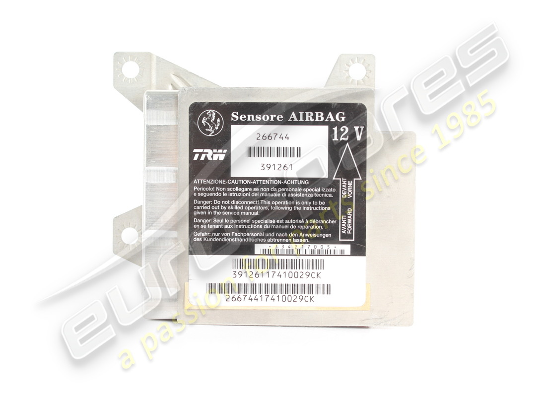 nuova ecu del sistema airbag ferrari. numero parte 266744 (1)