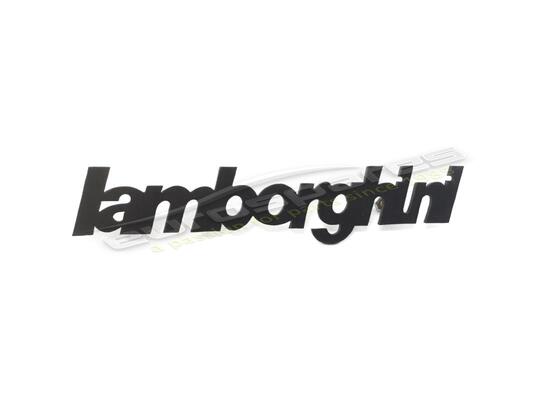 nuovo lamborghini lamborghini numero parte piastra nera 006111397
