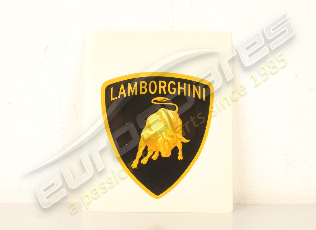 new lamborghini wing sticker (flat). part number lst004 (1)