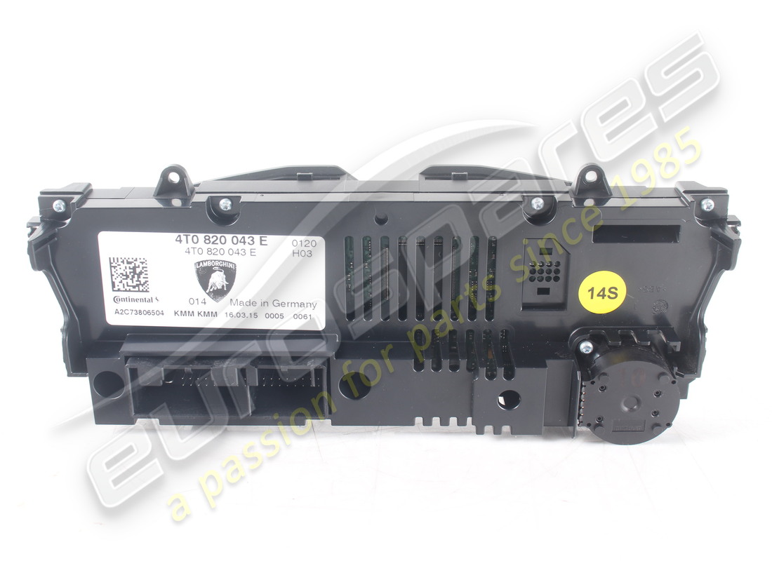 controllo a/c lamborghini usato. numero parte 4t0820043e (5)