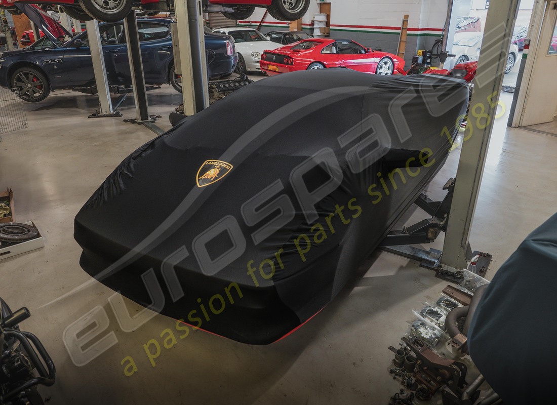 nuovo lamborghini copriauto da interno (senza spoiler). numero parte 0097006639 (2)