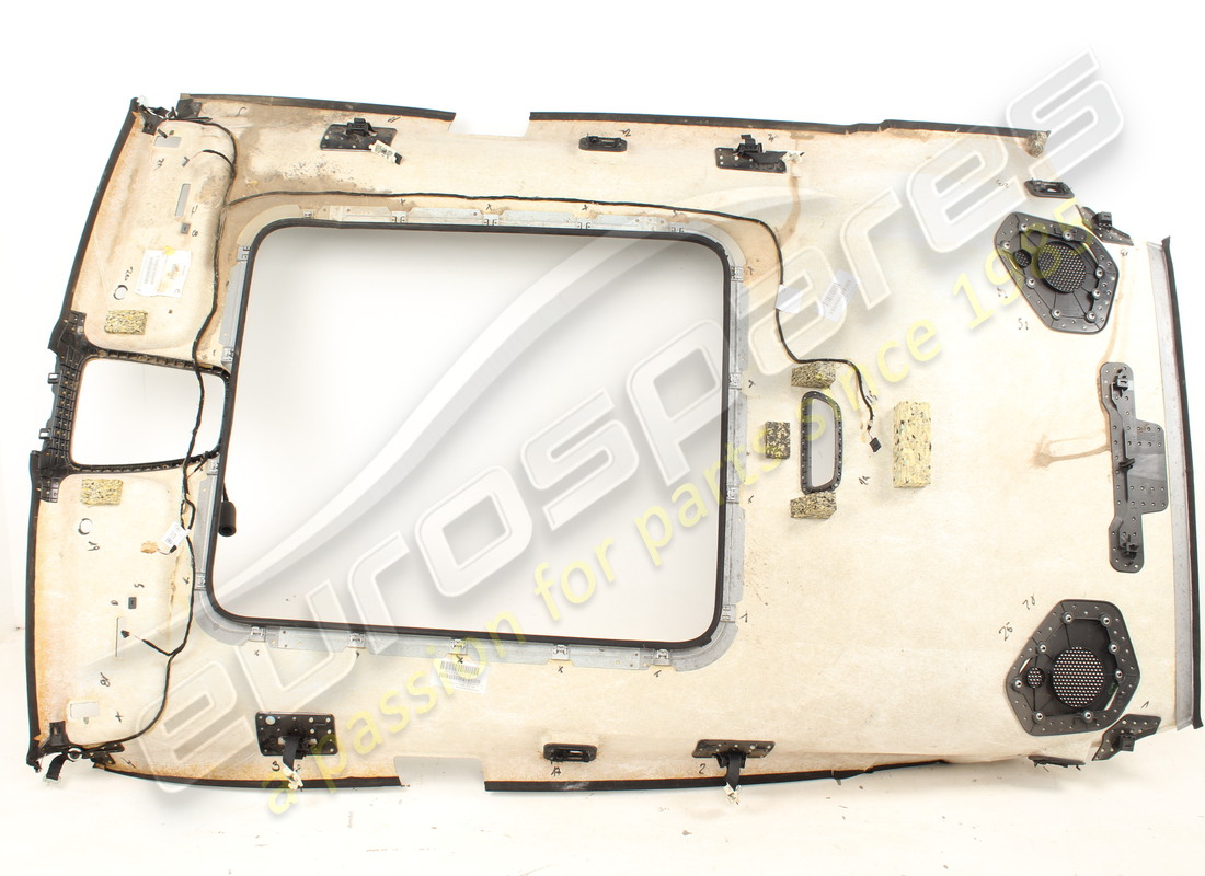 lamborghini rivestimento del tetto danneggiato. numero parte 4ml867505ljr7 (3)