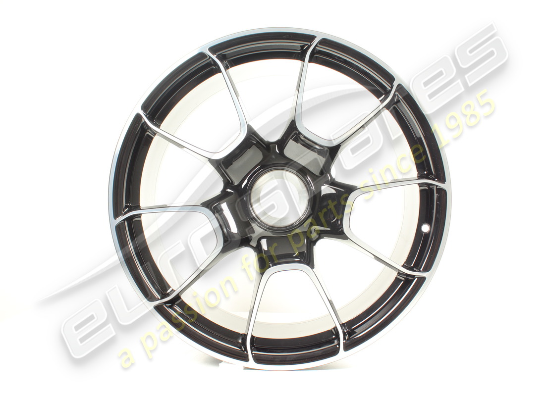 nuovo porsche cerchio in lega con chiusura centralizzata nero. numero parte 992601025af041 (1)