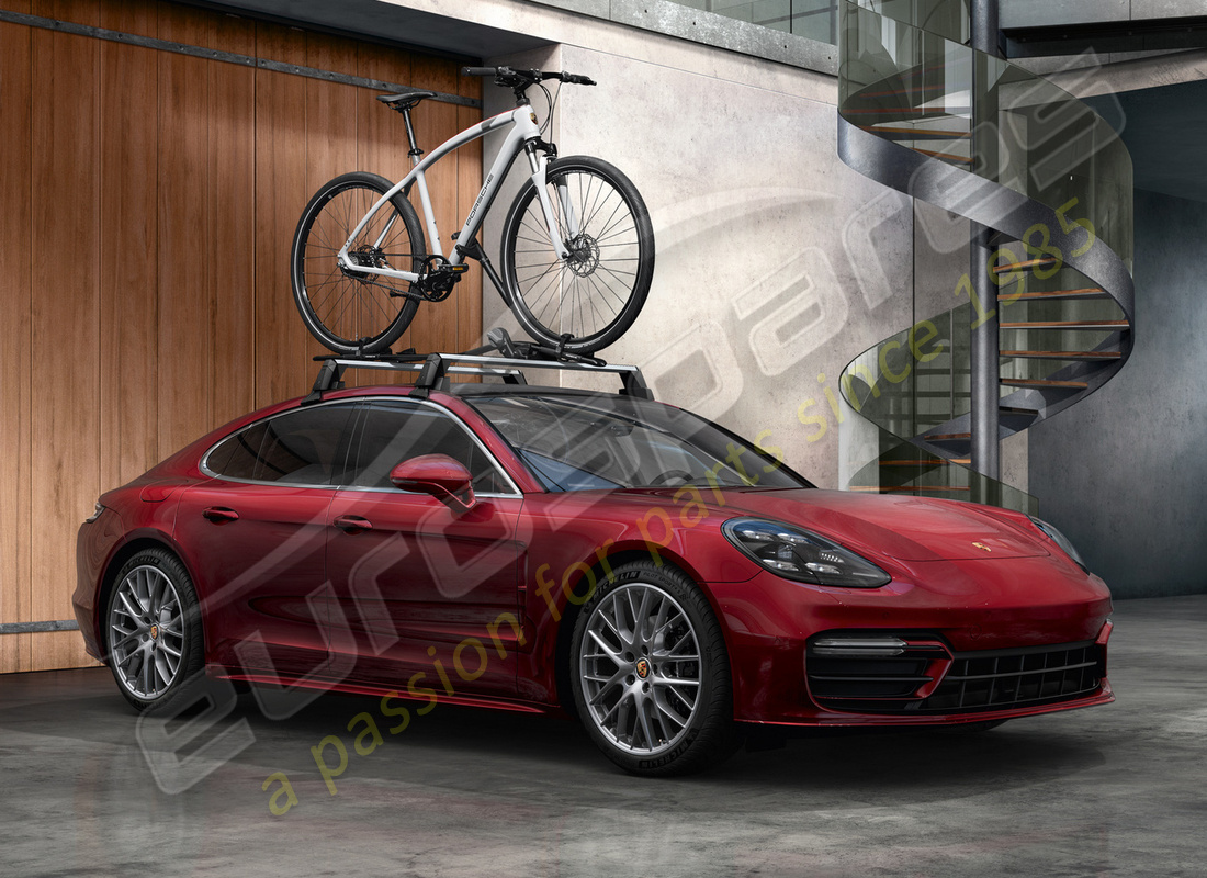 nuovo porsche portabiciclette. numero parte 95b044831 (12)