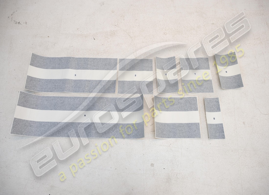 nuovo lamborghini kit estetico nero lucido per 62x. numero parte 4t0898820 (2)