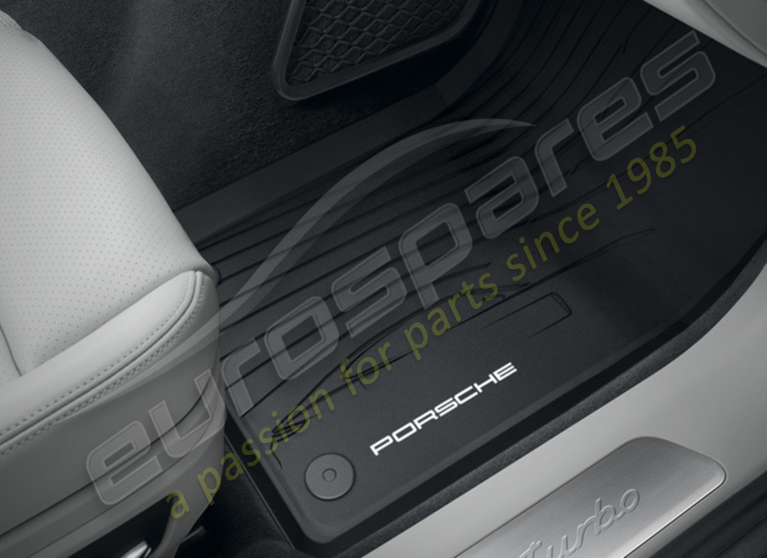 nuovo porsche per tutte le temperie tappetini, nero. numero parte 971044800a1e0 (1)
