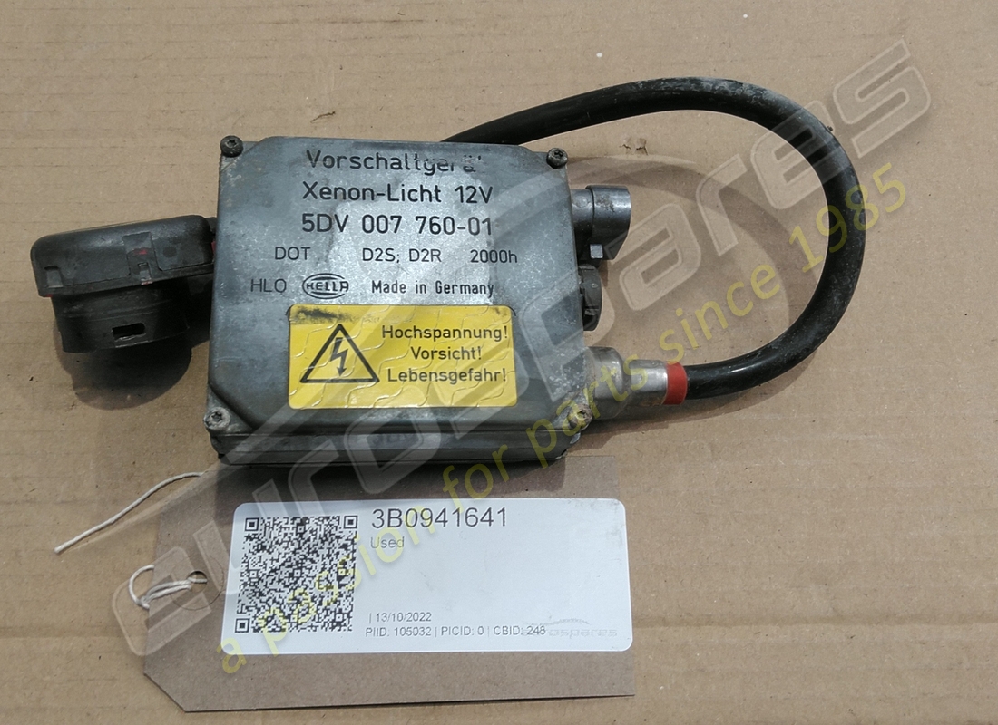 ECU FARI Lamborghini USATA. NUMERO PARTE 3B0941641 (1)