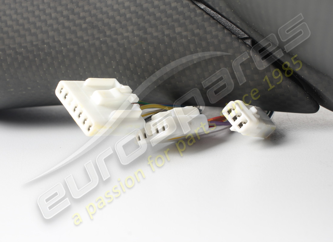 nuovo ferrari 458 vista posteriore effetto carbonio opaco specchi (senza vetro). numero parte 70002258 (6)