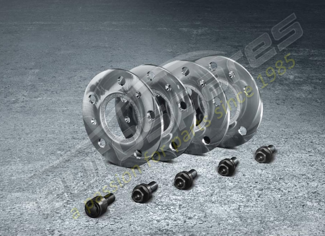 nuovo porsche set di distanziali ruota. numero parte 99104450000 (1)