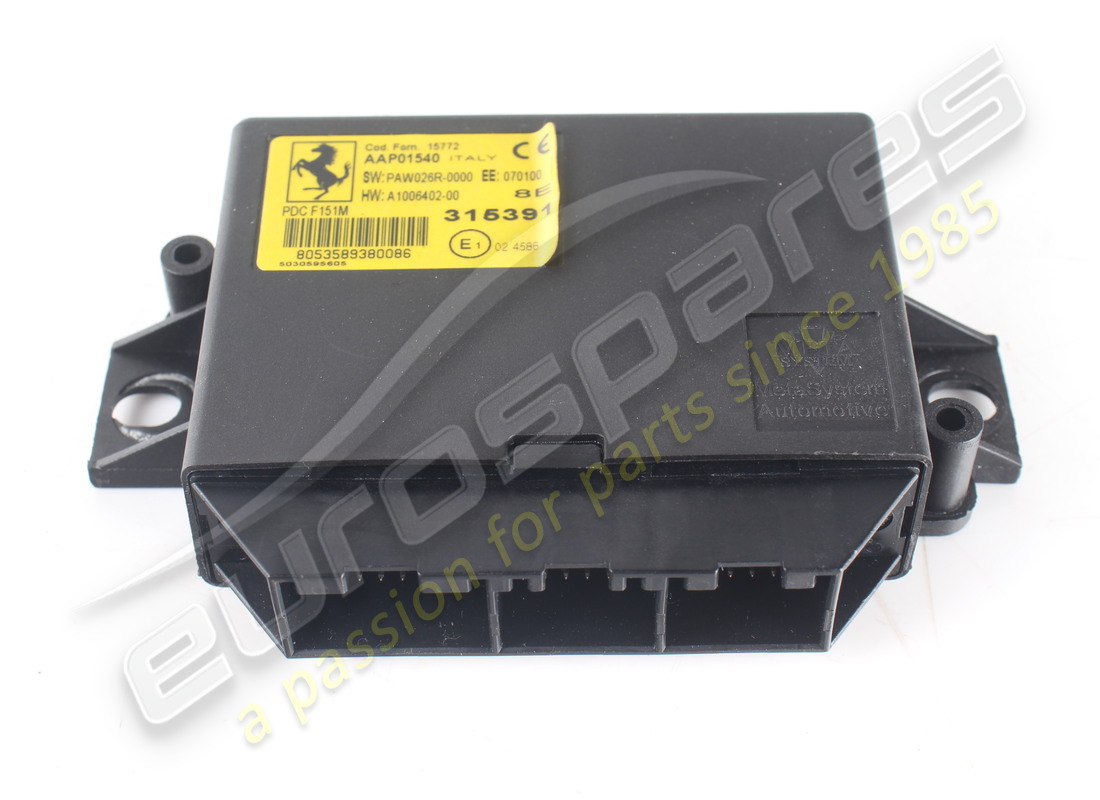 NODO SENSORE DI PARCHEGGIO Ferrari USATO ECU . NUMERO PARTE 315391 (1) NODO SENSORE DI PARCHEGGIO Ferrari USATO ECU . NUMERO PARTE 315391 (1)