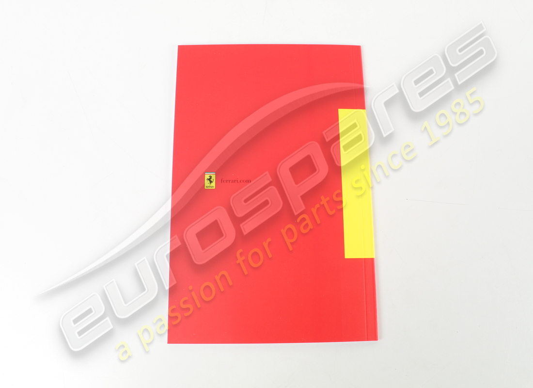 nuovo ferrari genuine manuale di manutenzione. numero parte 84545300 (3)