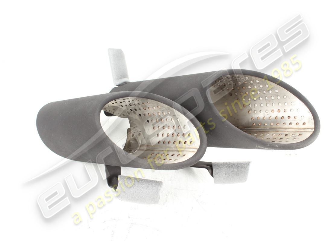 nuovo lamborghini nero opaco terminali di scarico 62x. numero parte 4t0298109a (2)