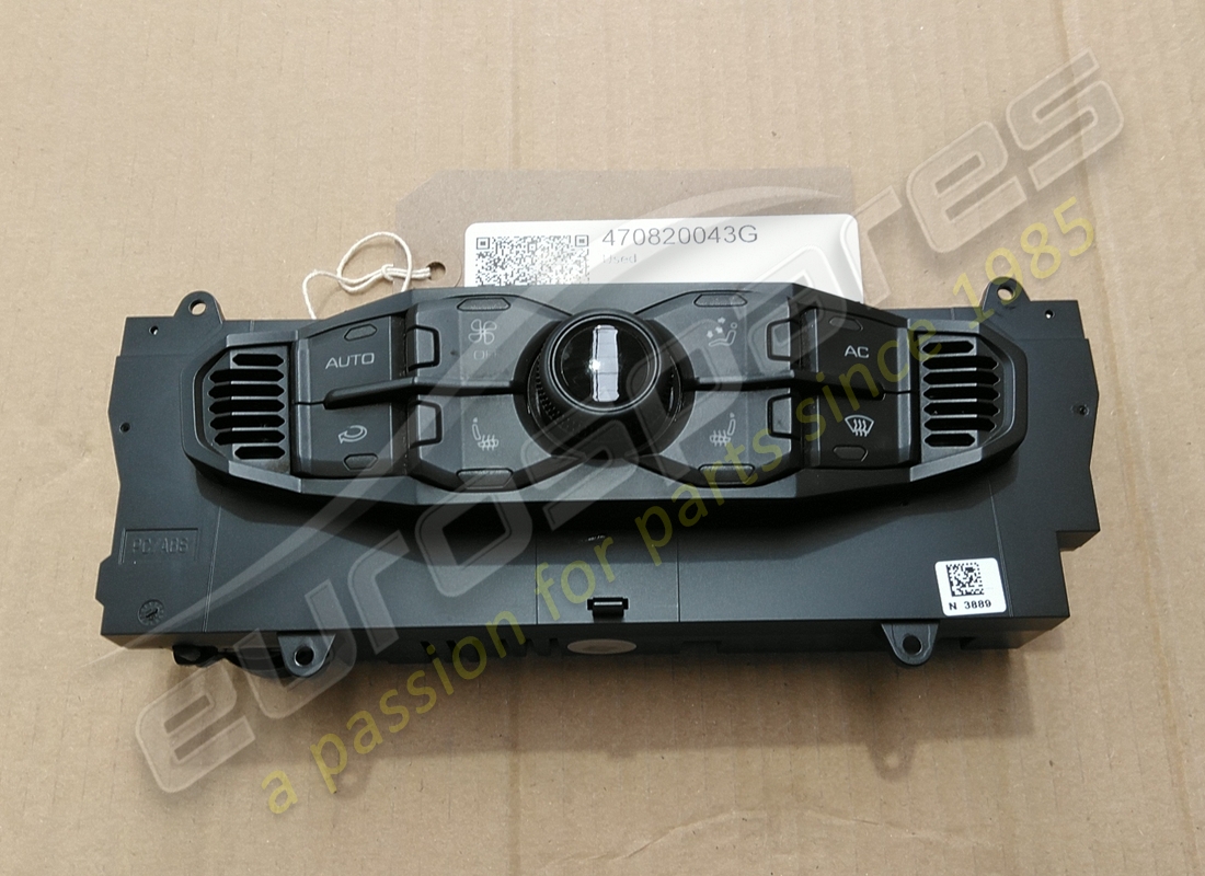 pannello di controllo e visualizzazione a/c lamborghini usato. numero parte 470820043g (1)