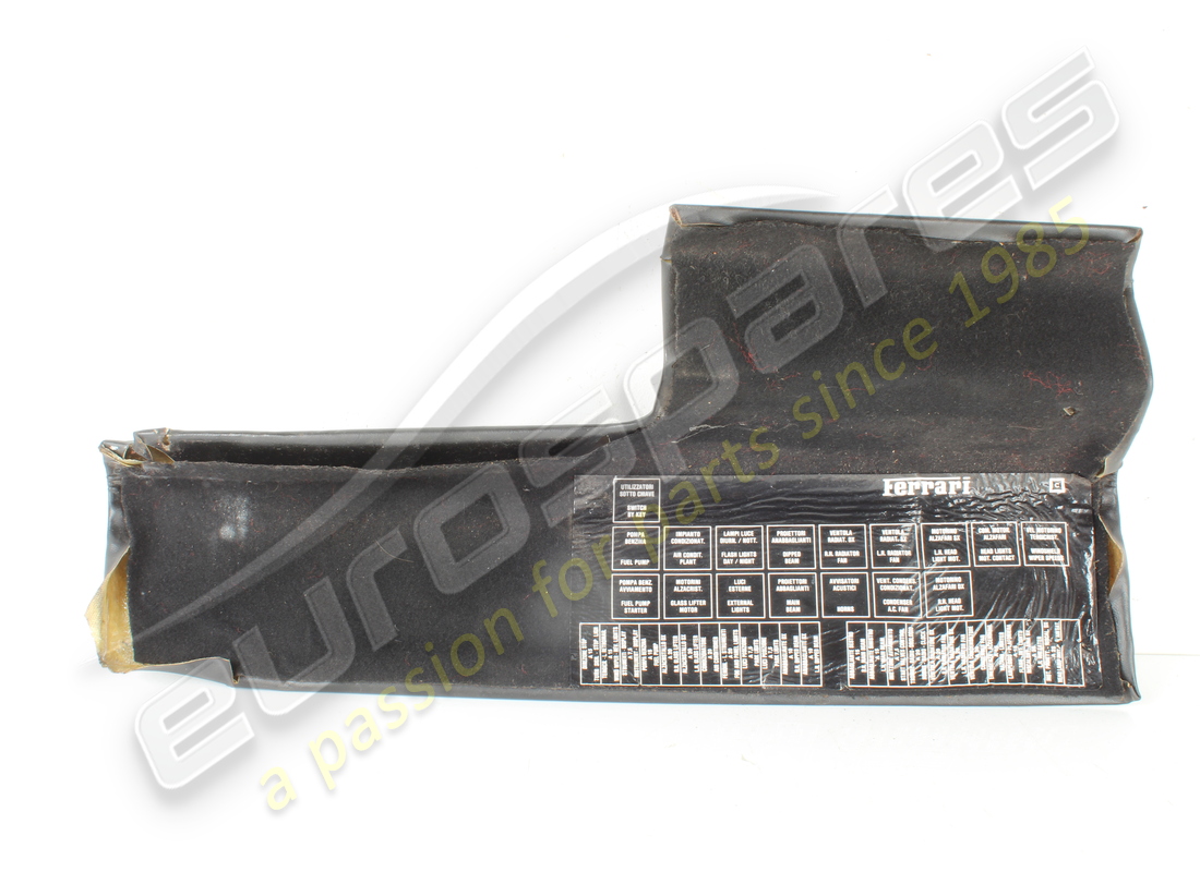 COPERTURA FERRARI USATA. NUMERO PARTE 62368600 (2) copertura ferrari usata. numero parte 62368600 (2)