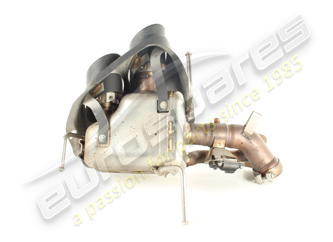 silenziatore di scarico completo destro usato ferrari. numero parte 870457 (3)