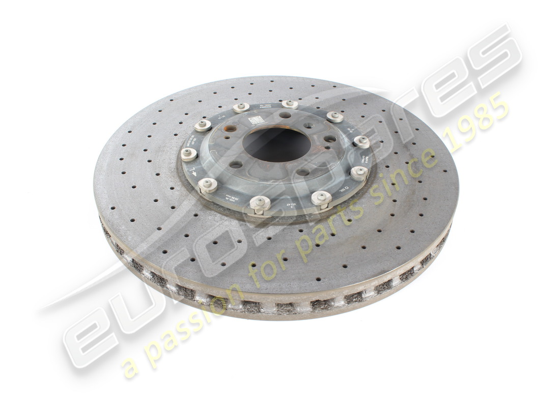 disco freno in ceramica lamborghini usato (ventilato), 440 x 40. numero parte 4m0615301br (2)