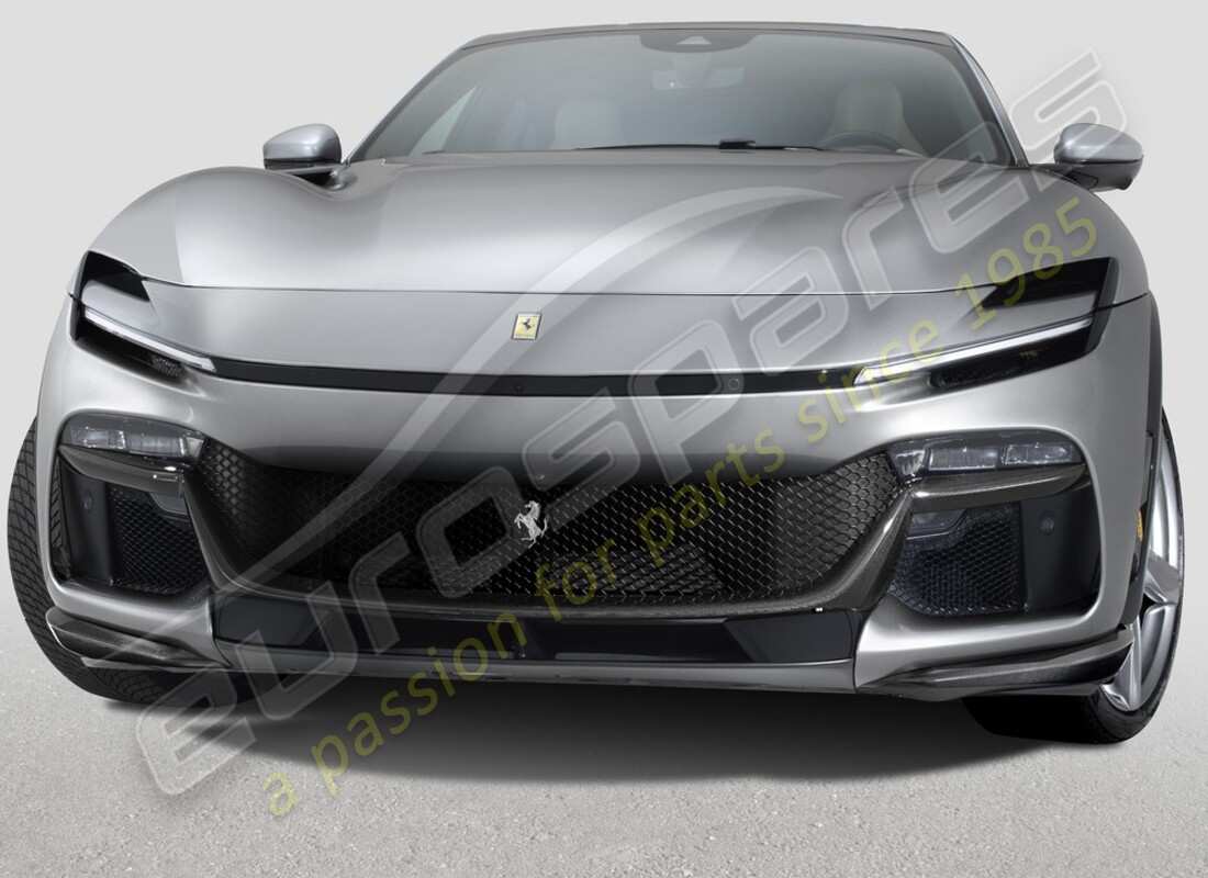nuovo ferrari spoiler anteriore in fibra di carbonio. numero parte 70005857 (1)