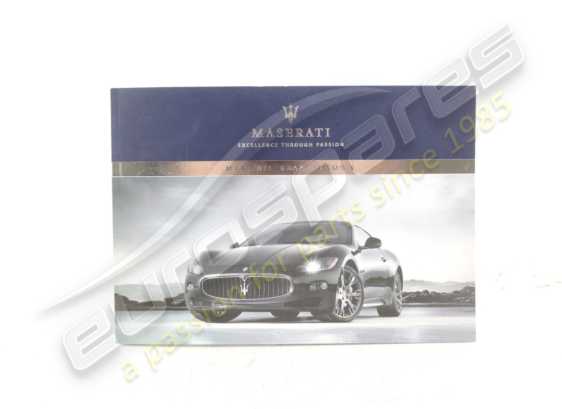 nuovo maserati manuale dei proprietari. numero parte 81834800 (1)