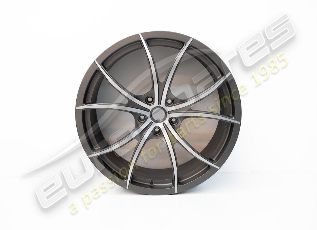 nuovo ferrari set di ruote (grigio corsa forgiato diamante lucidato) 20 pollici con perni. numero parte 70002004 (5)