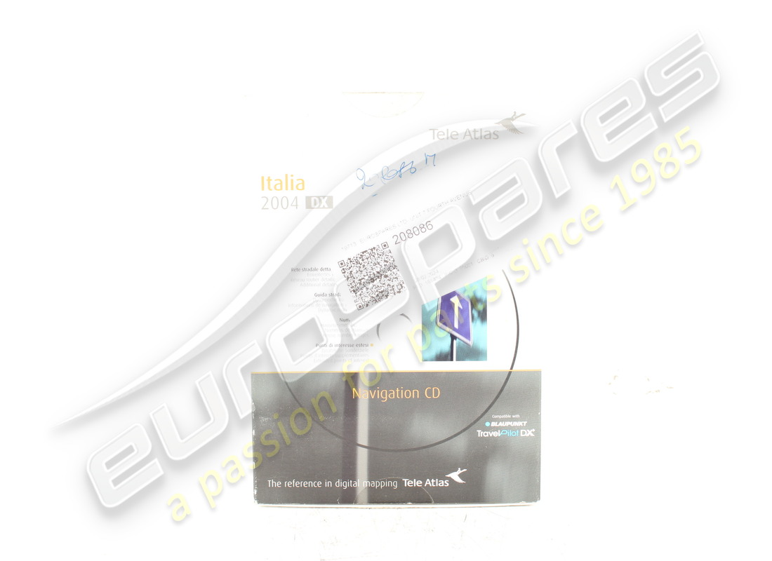 nuovo maserati cd navigatore per italia. numero parte 208086 (1)