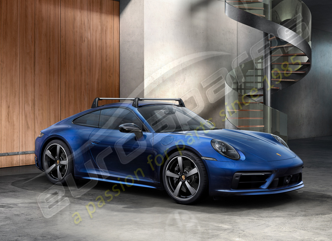 nuovo porsche portapacchi per tetto. numero parte 99204401262 (1)