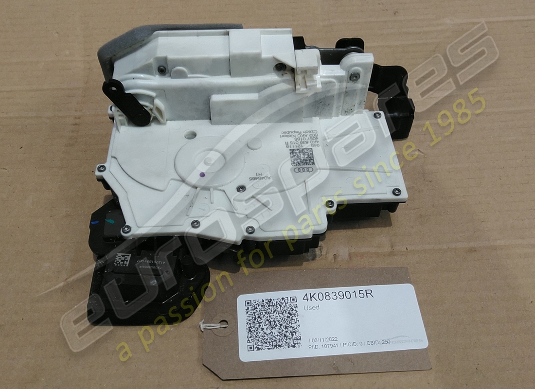 serratura porta lamborghini usata. numero parte 4k0839015r (2)