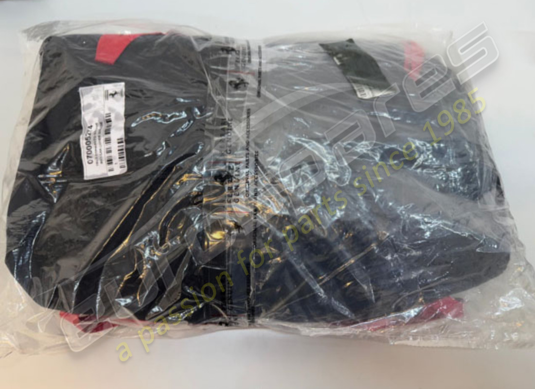 nuovo ferrari f8 telo copriauto interno spider rosso con logo. numero parte 70005274 (1)