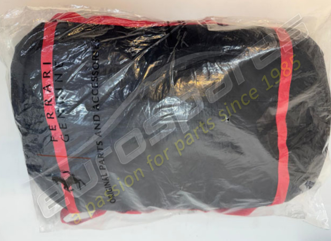 nuovo ferrari f8 telo copriauto interno spider rosso con logo. numero parte 70005274 (2)