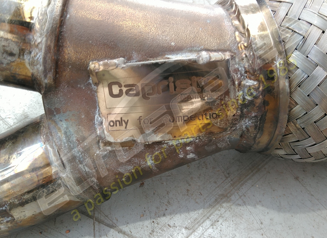 usati eurospares silenziatore di scarico capristo e tubi di sostituzione catalizzatore (acciaio inossidabile). numero parte eap1374164 (6)