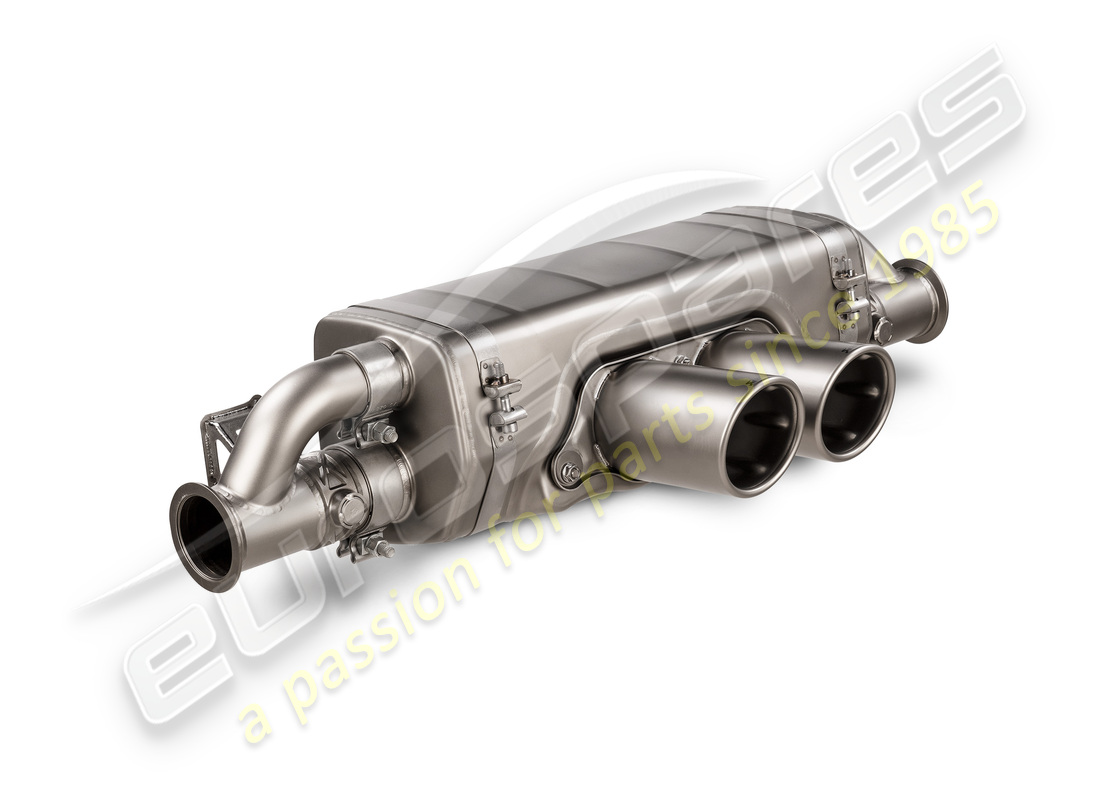 nuovo akrapovic porsche 911 gt3 / gt3 touring / gt3 rs (992) | slip-on race line. numero parte spoti23 (1)