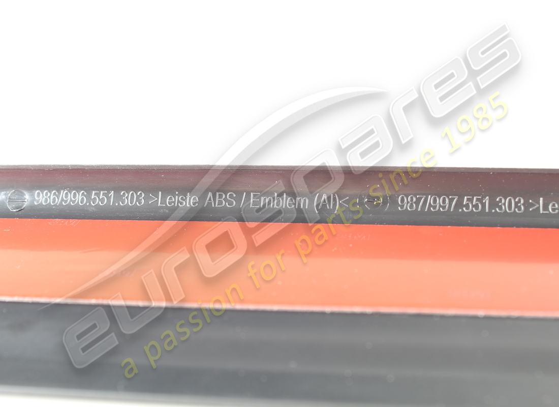 nuovo porsche battitacco - pannello battitacco nero. numero parte 98755130307a03 (5)