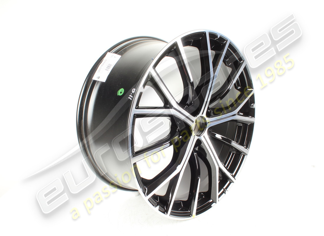 nuova maserati ruota anteriore imola 20' nero lucido diamante. numero parte 980189009 (2)