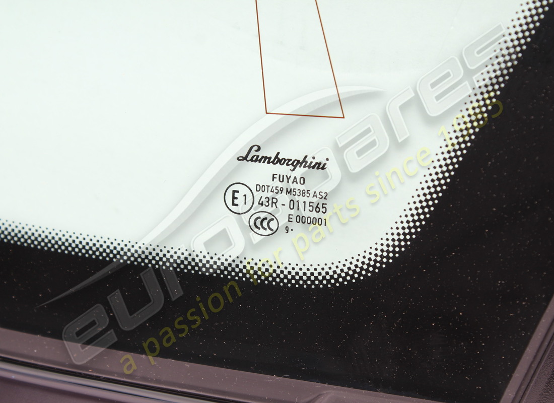 nuovo lamborghini finestrino laterale (vetro isolante). numero parte 4ml845298nvb (2)