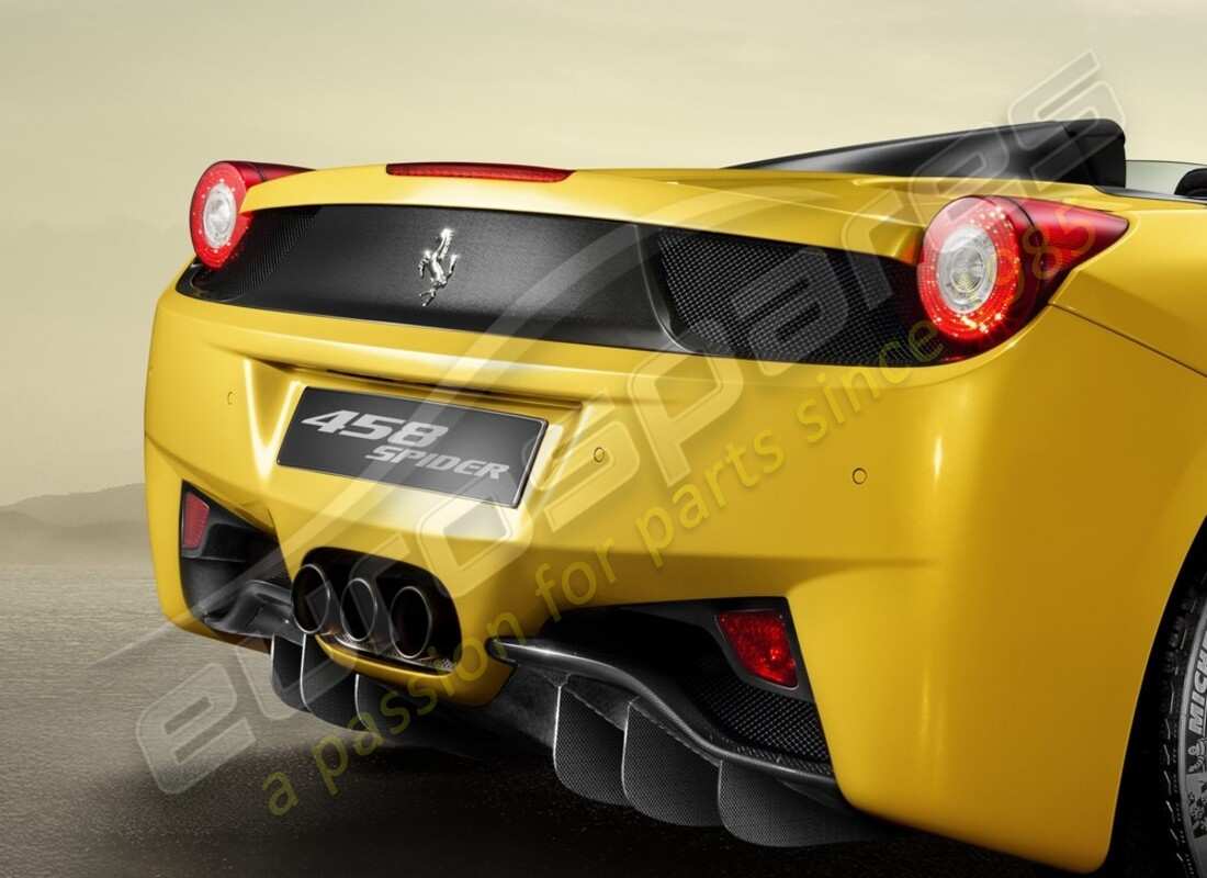 nuovo ferrari diffusore posteriore in fibra di carbonio. numero parte 70001916 (1)