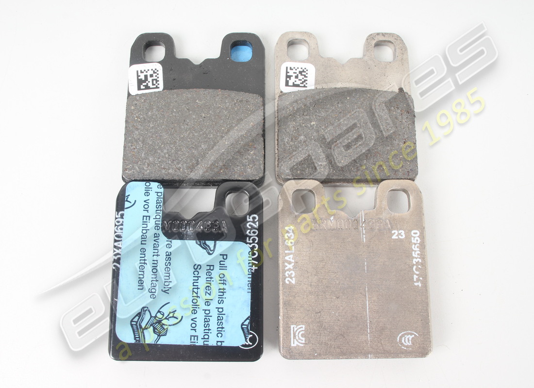 nuovo ferrari set di pastiglie epb. numero parte 70006840 (2)