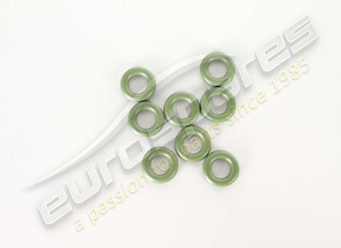 nuovo aston martin o-ring, iniettore, carburante, inferiore (verde - confezione da 8). numero parte 6g430811260pk (1)