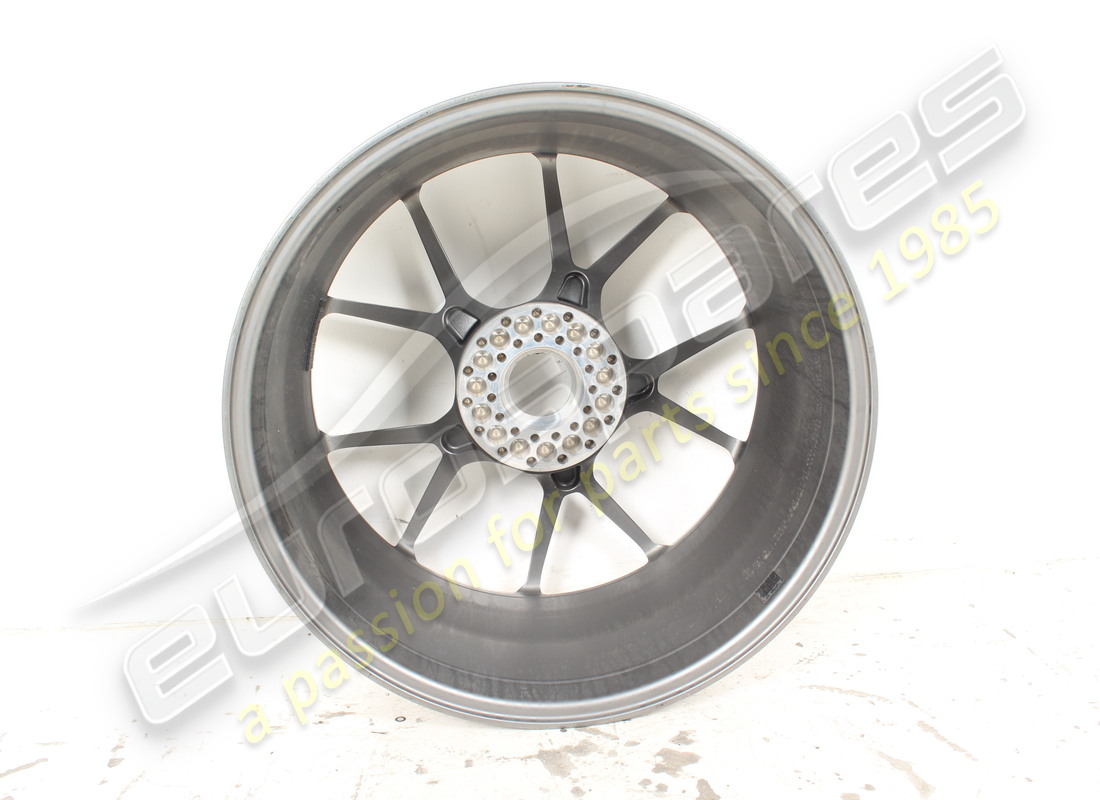 cerchio in lega porsche usato argento scuro. numero parte 9gt601025qos8 (3)
