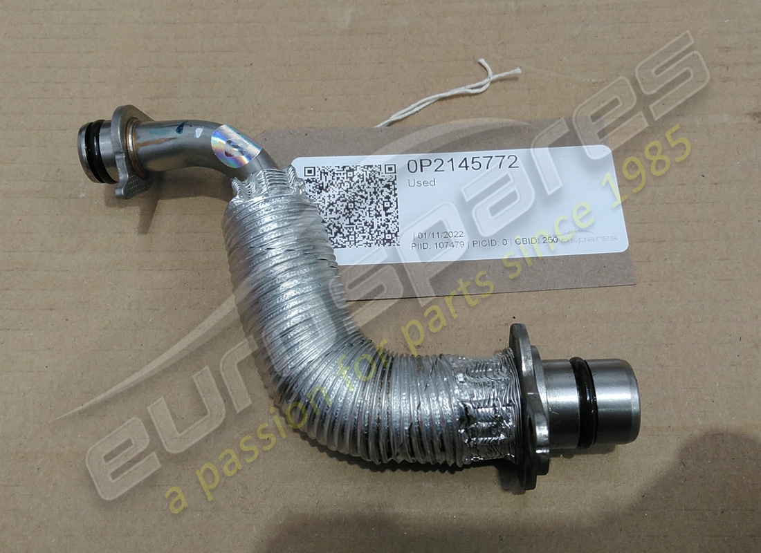 TUBO OLIO USATO Lamborghini - LINEA DI RITORNO . NUMERO PARTE 0P2145772 (1)