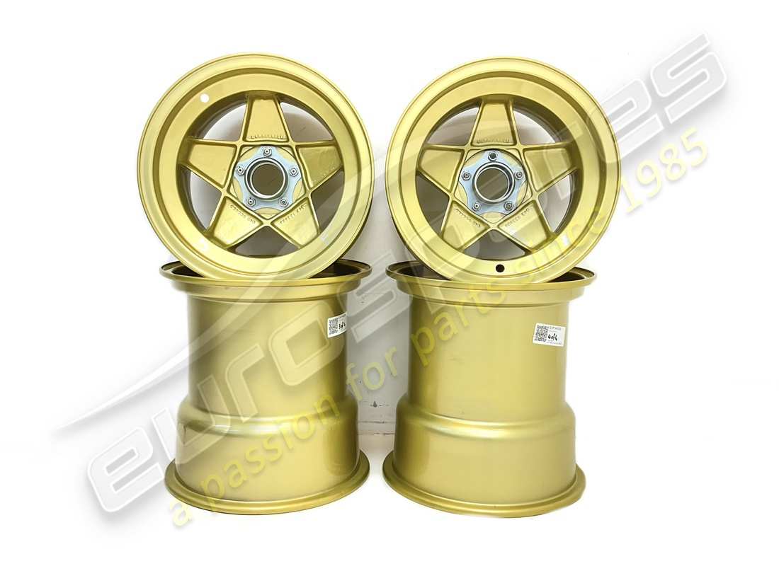 SET RUOTE CAMPAGNOLO RICONDIZIONATE Ferrari PER Ferrari 512S . NUMERO PARTE EAP1443599 (1)